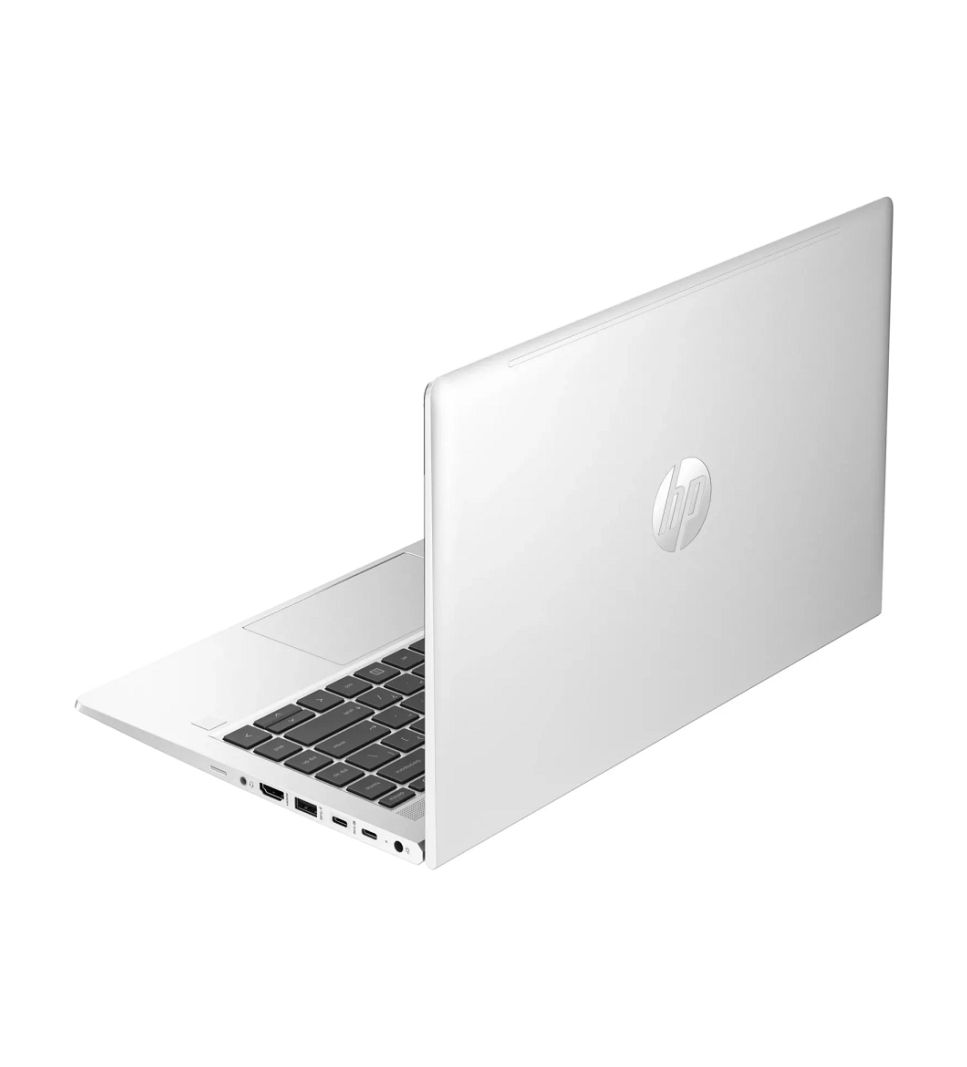 HP PROBOOK 440 G10// 13TH GENERATION // INTEL CORE i5// 512GB SOLID STATE DRIVE// 16GB RAM// INTEL IRIS Xe GRAPHICS// WEBCAM//BLUETOOTH// WLAN// BACKLIT KEYBOARD// FINGERPRINT SENSOR// 14.0 INCHES SCREEN// WINDOWS 11 PRO// SILVER COLOR