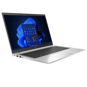 HP ELITEBOOK 840 G8, 11TH GENERATION, INTEL CORE i5, INTEL IRIS Xe GRAPHICS, 256GB SOLID STATE DRIVE, 16GB MEMORY, WEBCAM, BLUETOOTH, WLAN, BACKLIT KEYBOARD, FINGERPRINT SENSOR, NO OPTICAL DRIVE, 14.0 INCHES, WINDOWS 10 PRO, SILVER COLOR