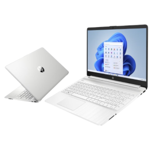 HP 15s-fq0005dx, 12TH GENERATION, INTEL CORE i5, 512GB SOLID STATE DRIVE, 8GB MEMORY, INTEL IRIS Xe GRAPHICS, WEBCAM, BLUETOOTH, WLAN, TOUCHSCREEN, 15.6 INCHES SCREEN, WINDOWS 11 HOME, NATURAL SILVER COLOR