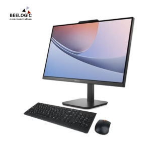 LENOVO V100 ALL IN ONE DESKTOP, INTEL N100 PROCESSOR (QUAD CORE, UP TO 3.4GHz), 512GB SOLID STATE DRIVE, 8GB RAM, INTEL UHD GRAPHICS, BLUETOOTH, WiFi, HDMI WITH RJ45 PORT, 23.8 INCHES FHD DISPLAY MONITOR, FREEDOS