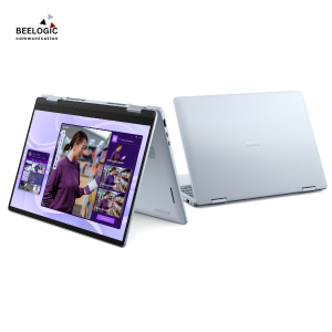 DELL 14 PLUS 2 IN 1,  (DB04250), INTEL CORE ULTRA 7- 256V , (8 CORES, UP TO 4.8GHz SPEED) , 1TB SOLID STATE DRIVE, 16GB MEMORY, INTEGRATED INTEL ARC 140V GRAPHICS, WEBCAM, BLUETOOTH, WLAN, BACKLIT KEYBOARD, TOUCHSCREEN, FINGERPRINT READER, CONVERTIBLE, 14.0 INCHES FHD+ DISPLAY SCREEN, WINDOWS 11 PRO, ICE BLUE ALUMINUM COLOR